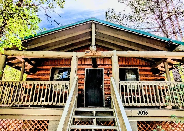 Holiday home Charming Log In Tall Pines W Large Deck *