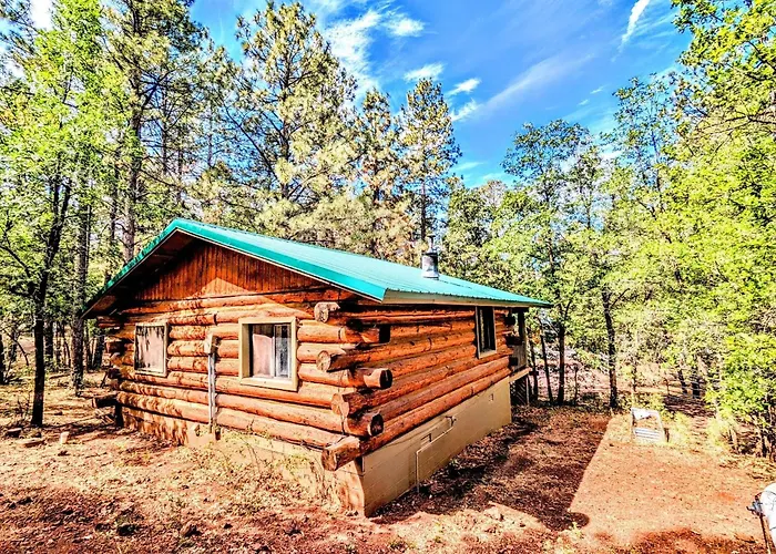 Charming Log In Tall Pines W Large Deck